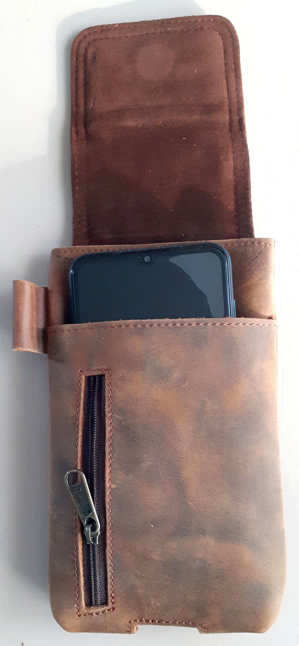 pochette ceinture pour homme motif chevreuil