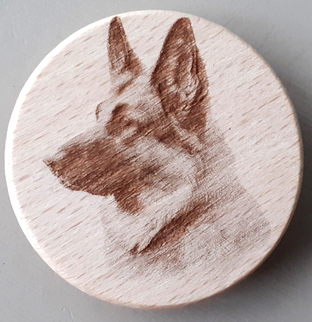 magnet du chien berger allemand