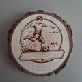 plaque personnalisable du footballeur