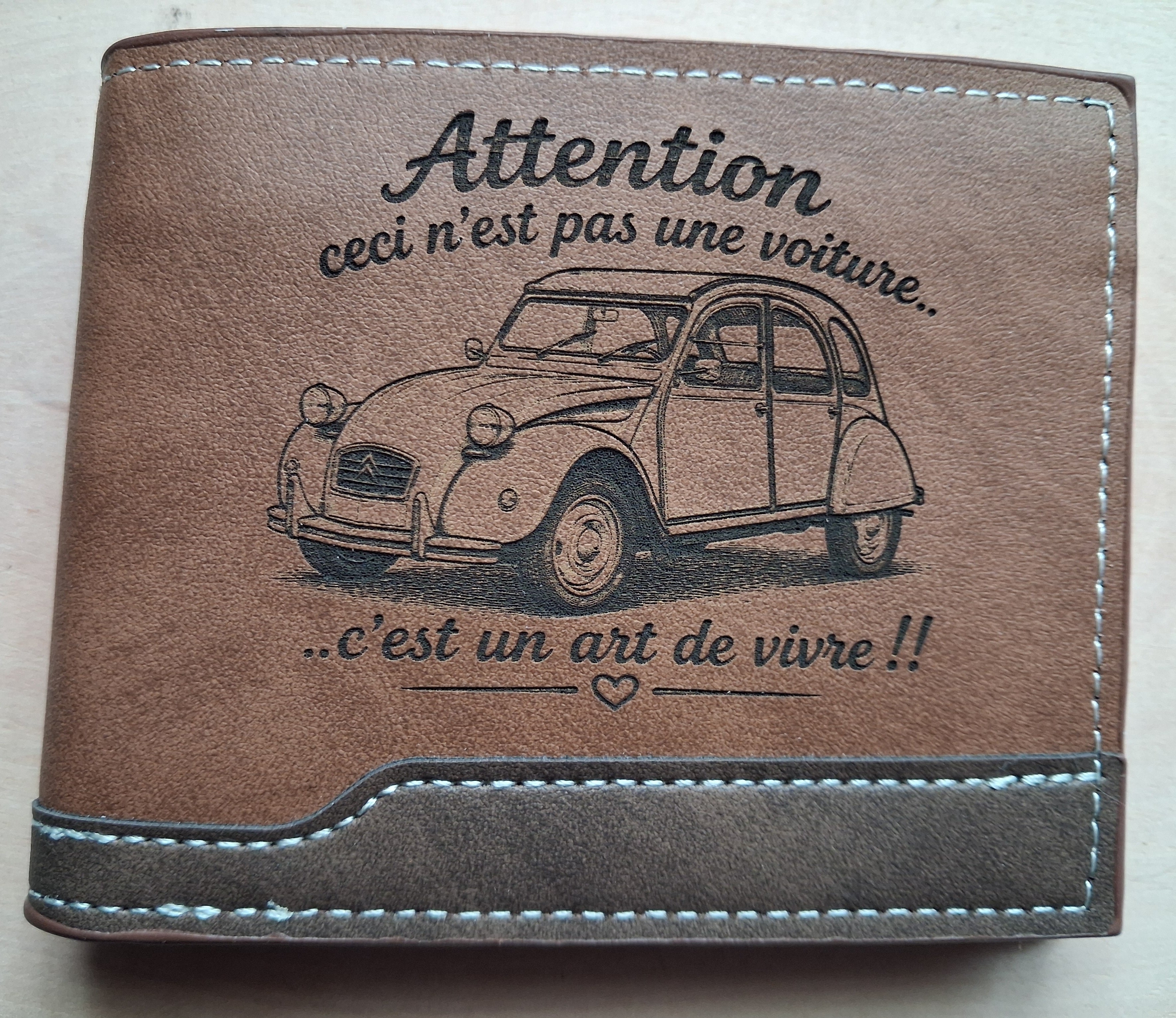 portefeuille 2 cv homme