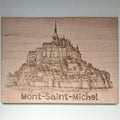plaque murale mont saint michel